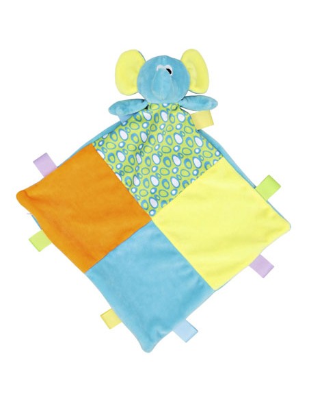 MUM-MM701-Baby Multi Coloured Comforter With Rattle 2
